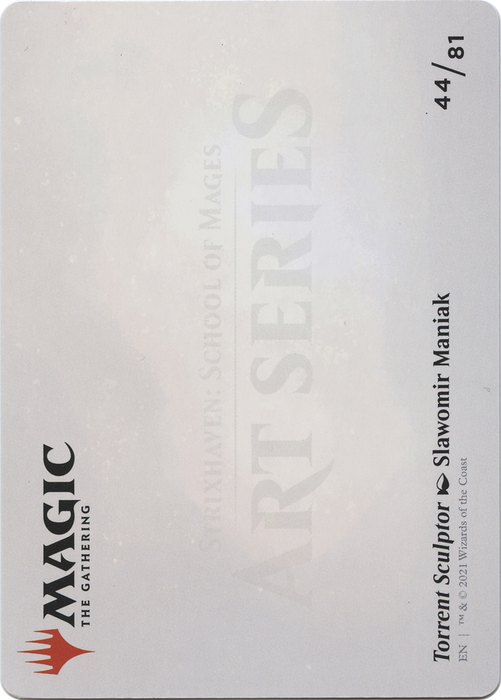 Torrent Sculptor // Torrent Sculptor (ASTX-044) - common (Borderless) - Foil