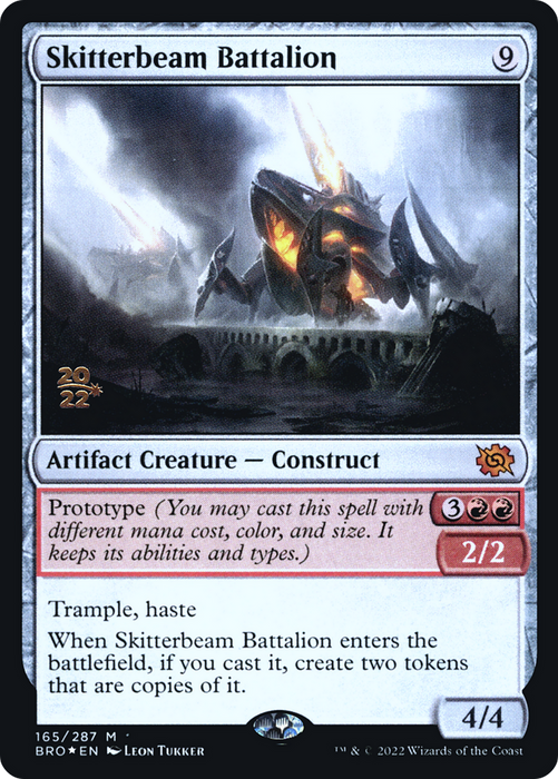 Skitterbeam Battalion (PRE-165S) - mythic - Foil