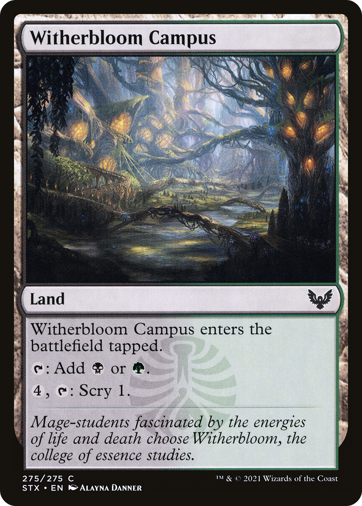 Witherbloom Campus (STX-275) - common - Foil