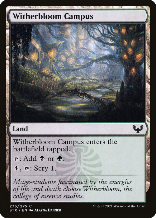 Witherbloom Campus (STX-275) - common - Foil