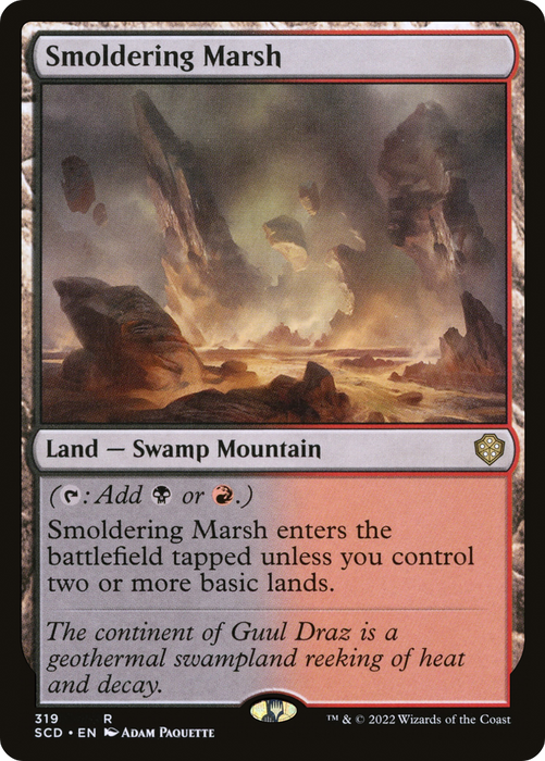 Smoldering Marsh (SCD-319) - rare