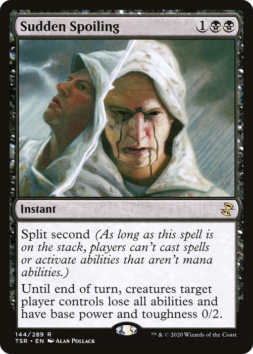 Sudden Spoiling (TSR-144) - rare - Foil