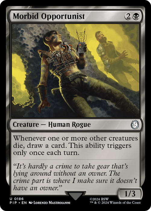 Morbid Opportunist (PIP-186) - uncommon