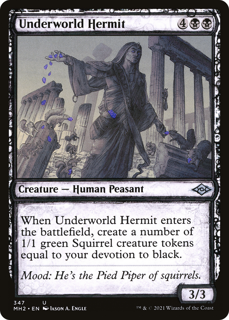 Underworld Hermit (MH2-347) - uncommon: (Showcase)