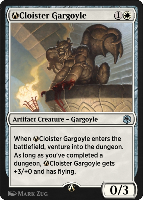 A-Cloister Gargoyle (AFR-A-7) - uncommon