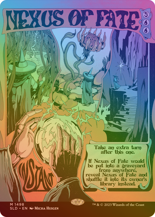 Nexus of Fate (SLD-1498★) - mythic (Borderless) - Foil