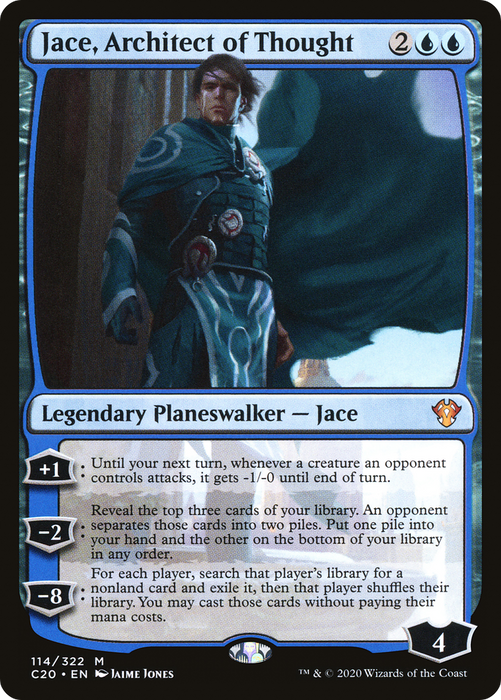Jace, Architect of Thought (C20-114) - mythic