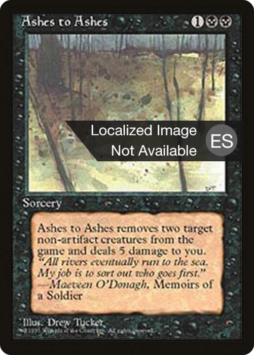 Ashes to Ashes (4BB-119) - uncommon