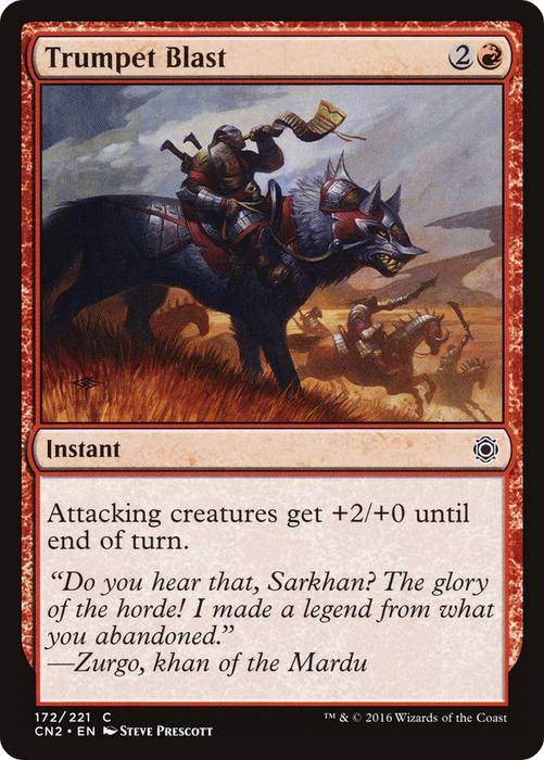 Trumpet Blast (CN2-172) - common - Foil