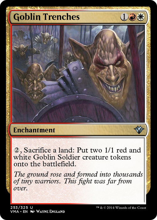 Goblin Trenches (VMA-253) - uncommon