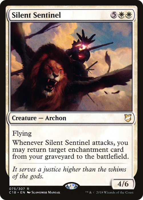Silent Sentinel (C18-075) - rare