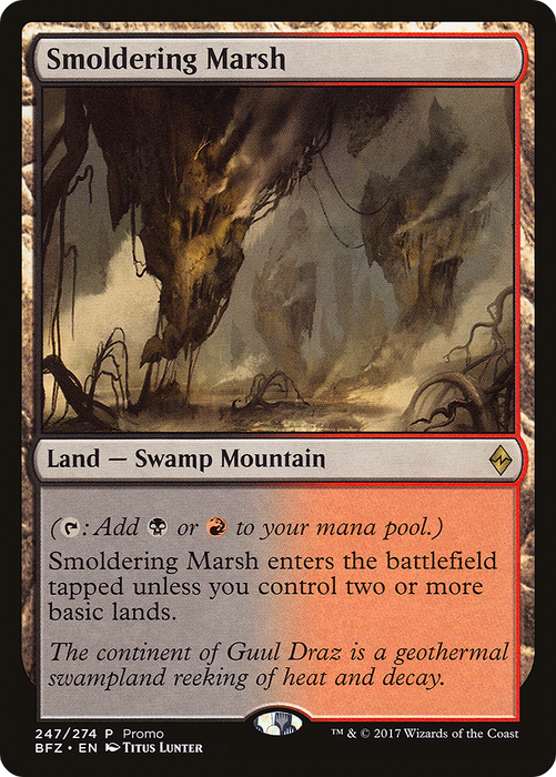 Smoldering Marsh (SSP-247) - rare
