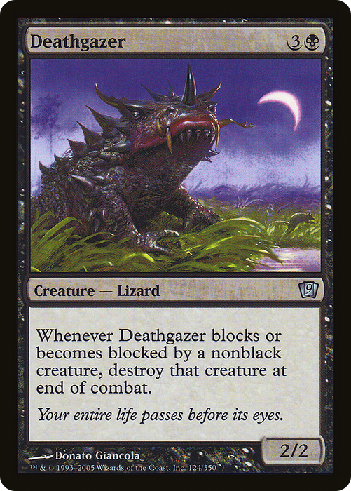 Deathgazer (9ED-124★) - uncommon - Foil
