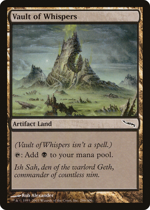 Vault of Whispers (MRD-286) - common