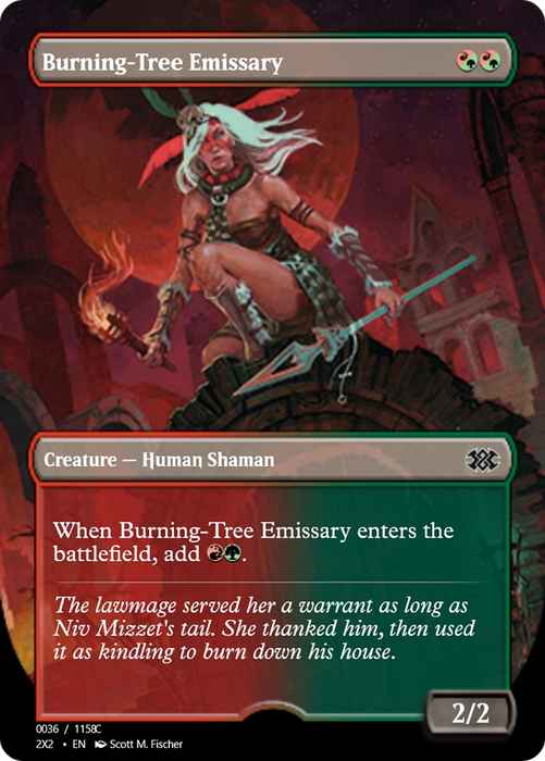 Burning-Tree Emissary (PRM-102285) - common - Foil