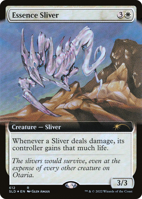 Essence Sliver (SLD-612) - rare: (Extended Art) - Foil