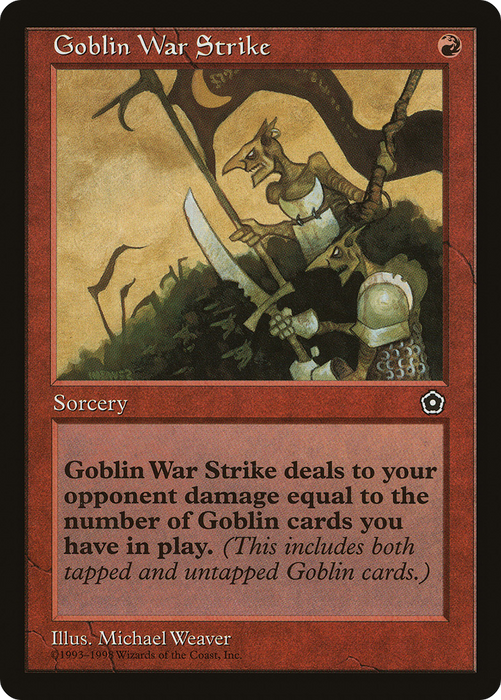 Goblin War Strike (P02-105) - common