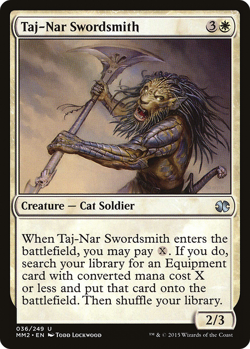 Taj-Nar Swordsmith (MM2-036) - uncommon - Foil
