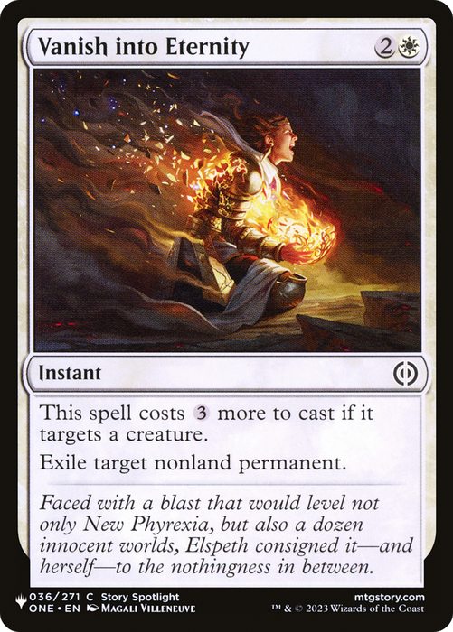 Vanish into Eternity (LIST-ONE-36) - common