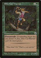 Elite Cat Warrior (POR-163) - common