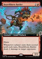 Hearthborn Battler (BLB-361) - rare: (Extended Art)