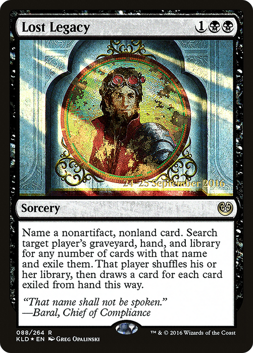 Lost Legacy (PRE-88S) - rare - Foil