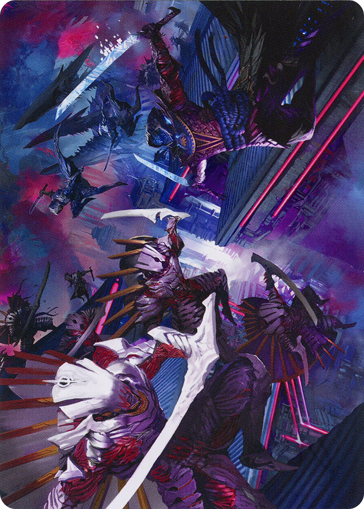 Invasion of Kamigawa // Invasion of Kamigawa (AMOM-012) - common (Borderless) - Foil