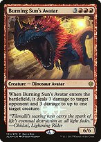 Burning Sun's Avatar (BABP-135) - rare - Foil