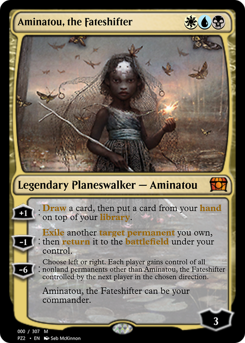Aminatou, the Fateshifter (PZ2-70763) - mythic
