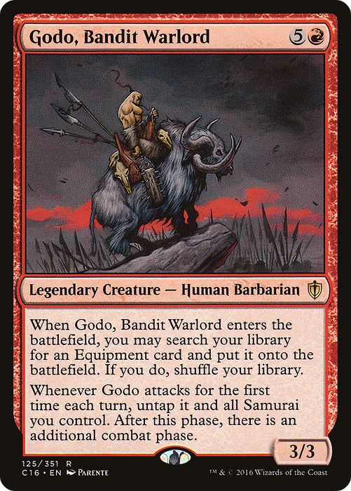 Godo, Bandit Warlord (C16-125) - rare