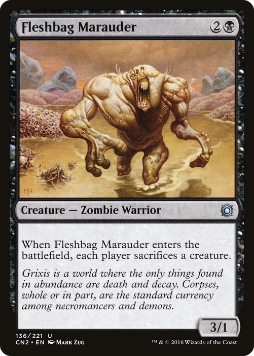 Fleshbag Marauder (CN2-136) - uncommon - Foil