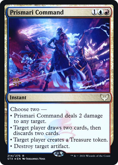 Prismari Command (PRE-214S) - rare - Foil
