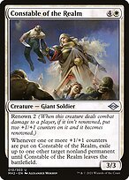 Constable of the Realm (MH2-010) - uncommon