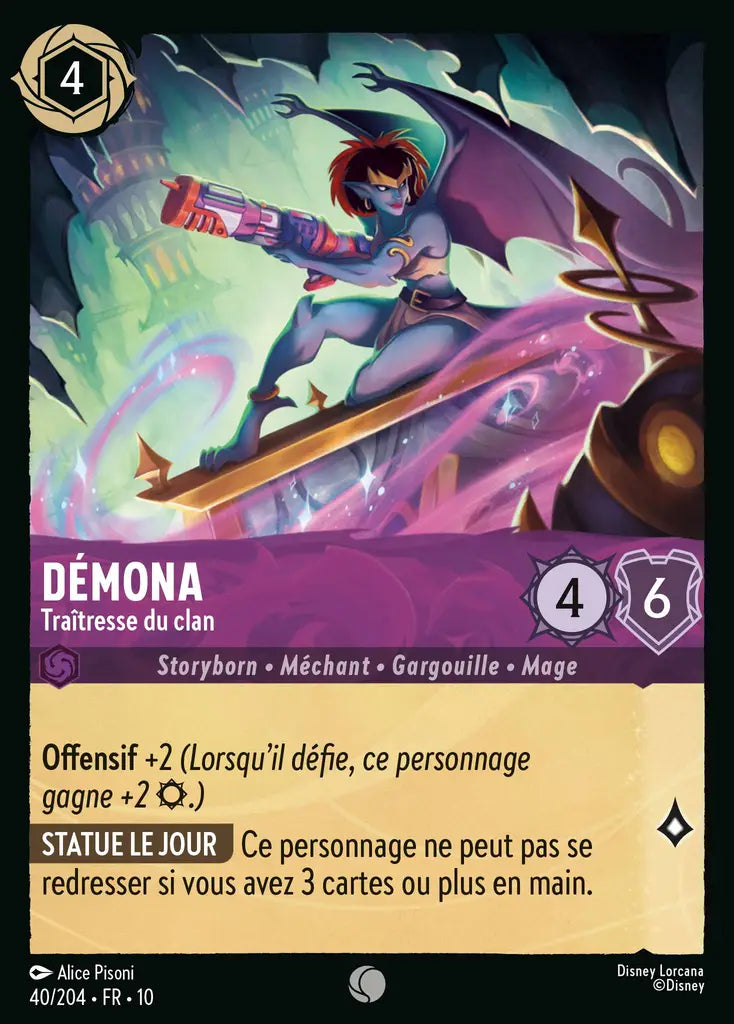 Démona - Traîtresse du clan (40/204) - LDLP - Commune - Cold Foil