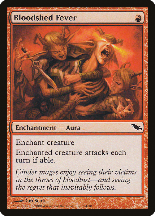 Bloodshed Fever (SHM-084) - common - Foil