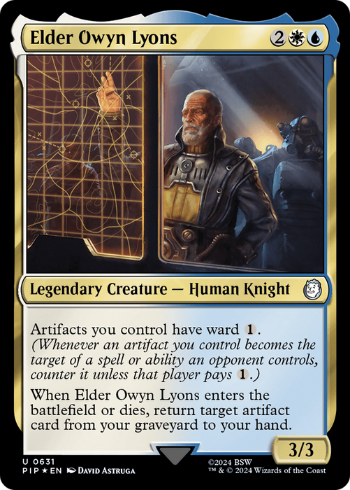 Elder Owyn Lyons (PIP-631) - uncommon - Foil