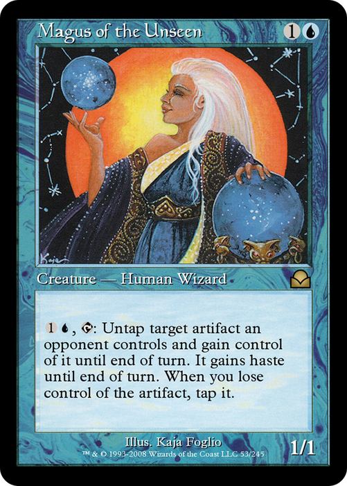 Magus of the Unseen (ME2-053) - rare - Foil