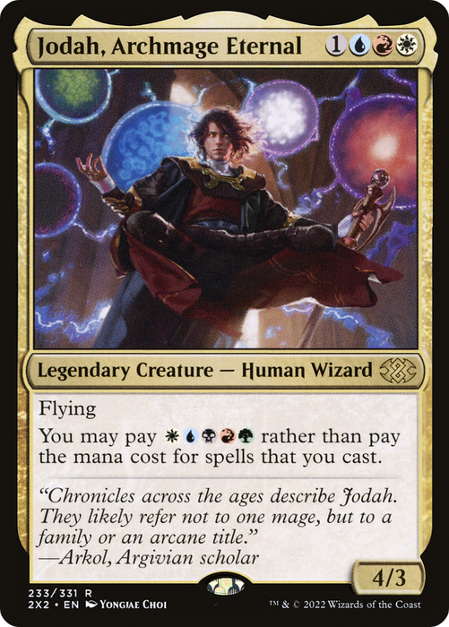 Jodah, Archmage Eternal (2X2-233) - rare