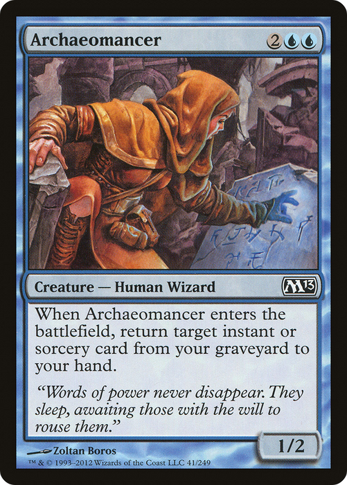 Archaeomancer (M13-041) - common - Foil