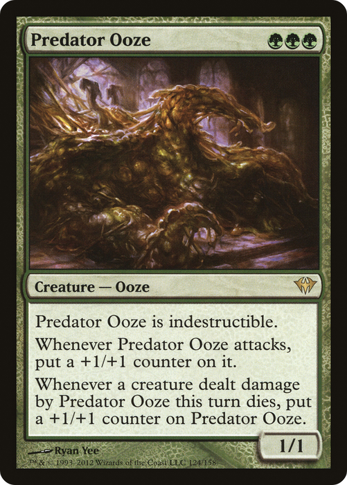 Predator Ooze (DKA-124) - rare