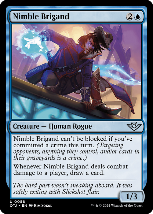 Nimble Brigand (OTJ-058) - uncommon - Foil