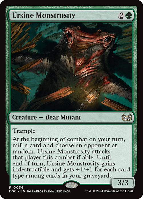 Ursine Monstrosity (DSC-036) - rare