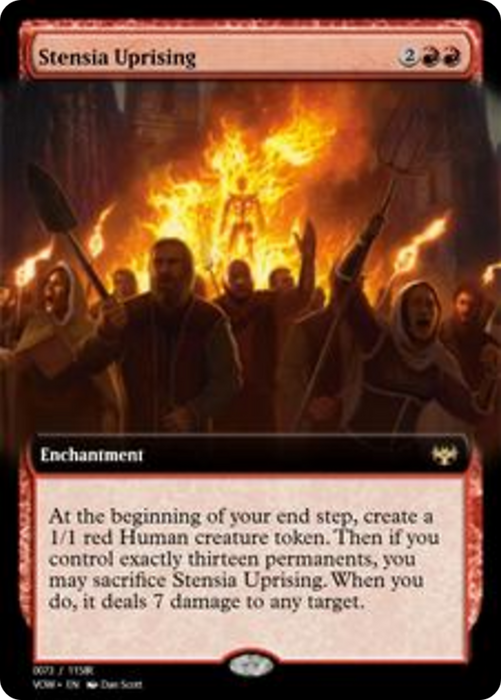 Stensia Uprising (PRM-95385) - rare - Foil