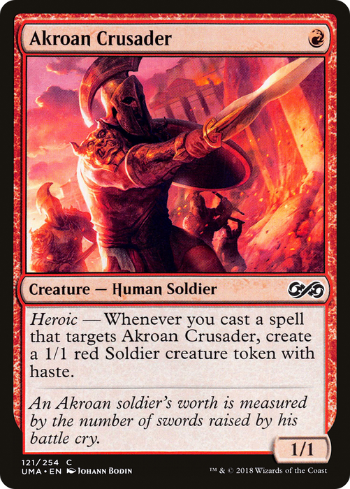 Akroan Crusader (UMA-121) - common