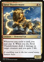 Savai Thundermane (IKO-205) - uncommon - Foil