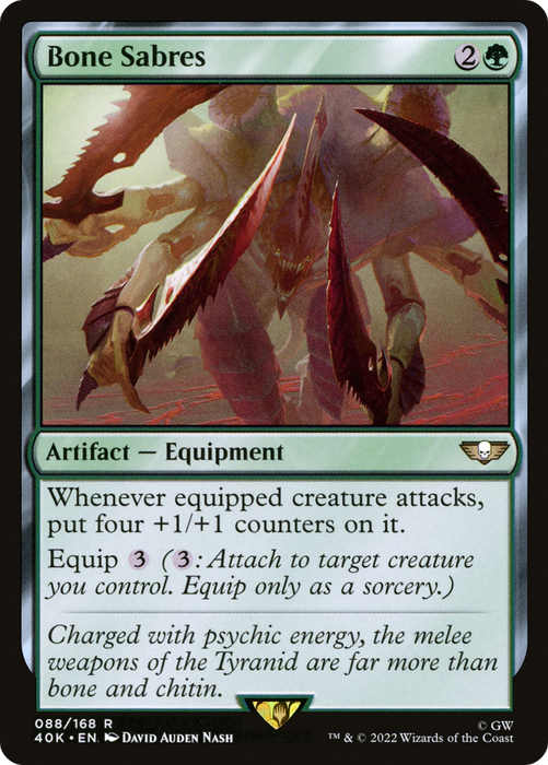 Bone Sabres (40K-088) - rare