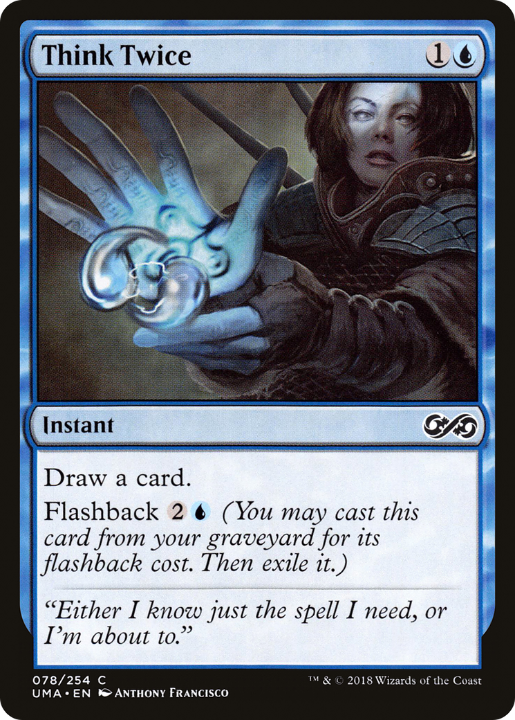 Think Twice (UMA-078) - common - Foil