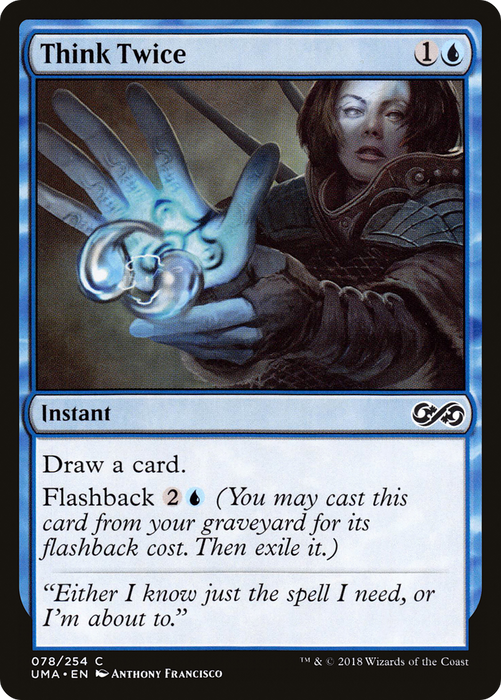 Think Twice (UMA-078) - common - Foil