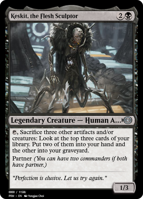 Keskit, the Flesh Sculptor (PRM-86328) - uncommon