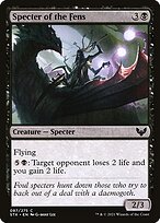 Specter of the Fens (STX-087) - common - Foil